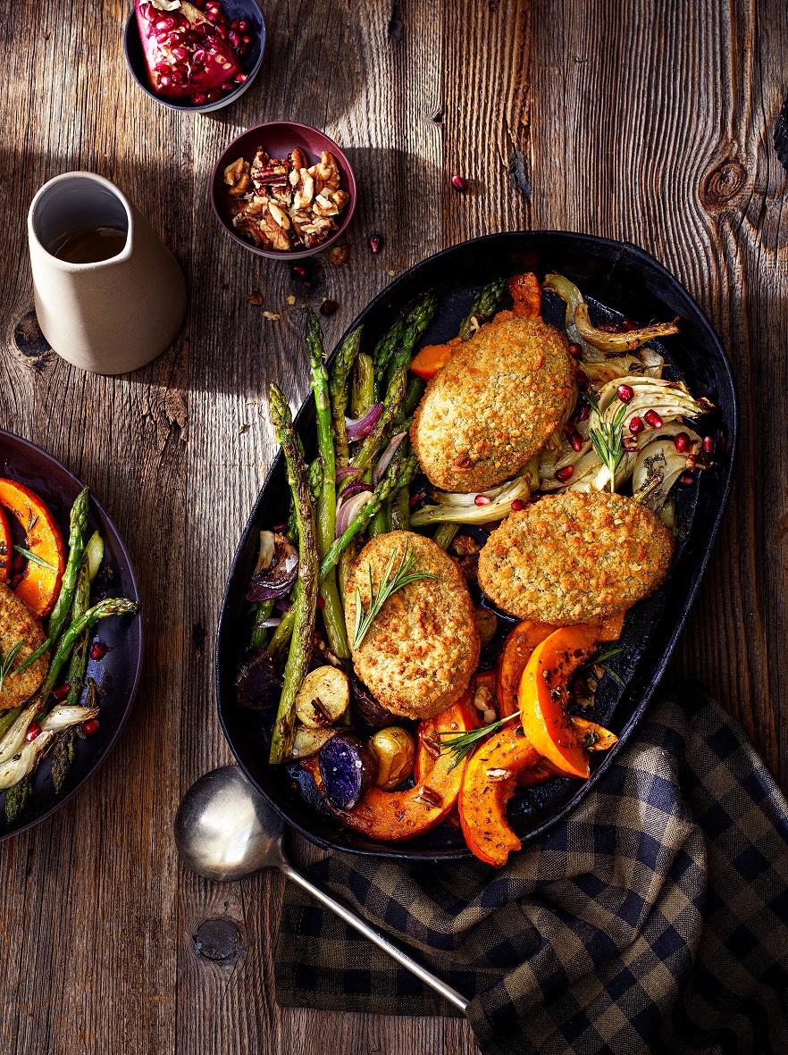 Vegetarische ovenschotel met kaas