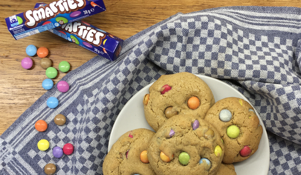 Smarties Cookies